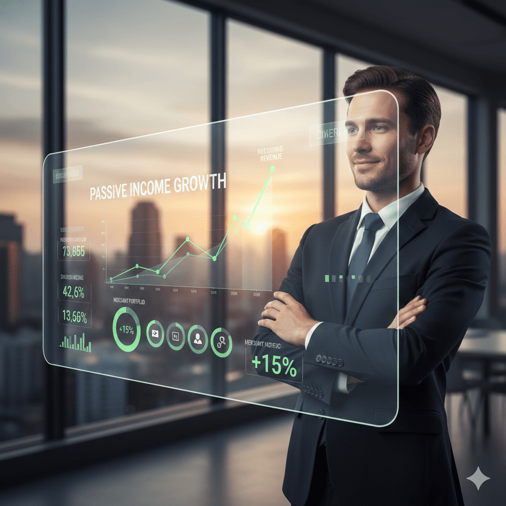 Ongoing income from your merchant portfolio