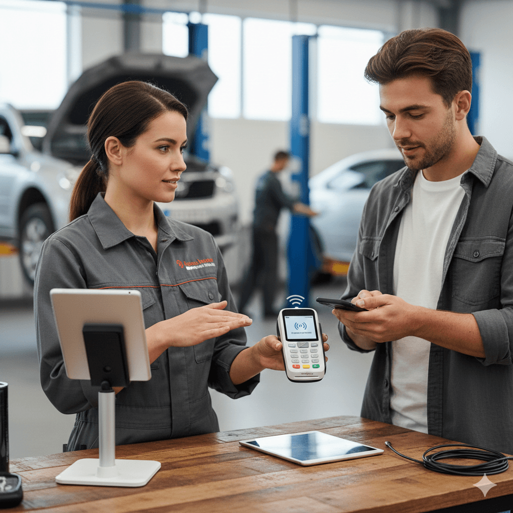 iPad POS system for service businesses