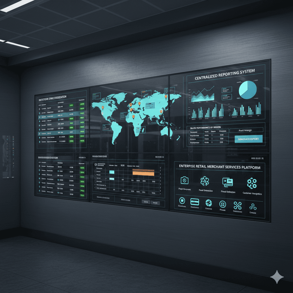 Multi-location retail processing