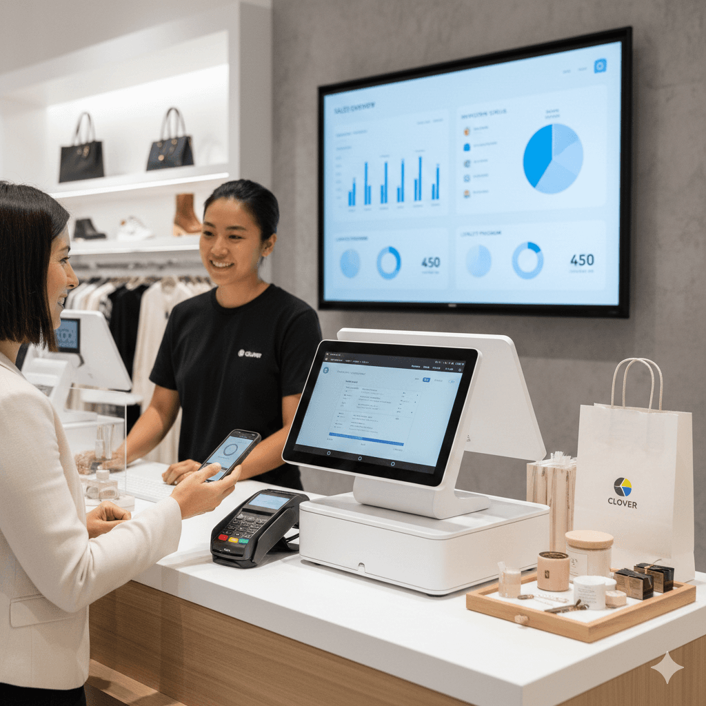 Traditional retail store payment processing