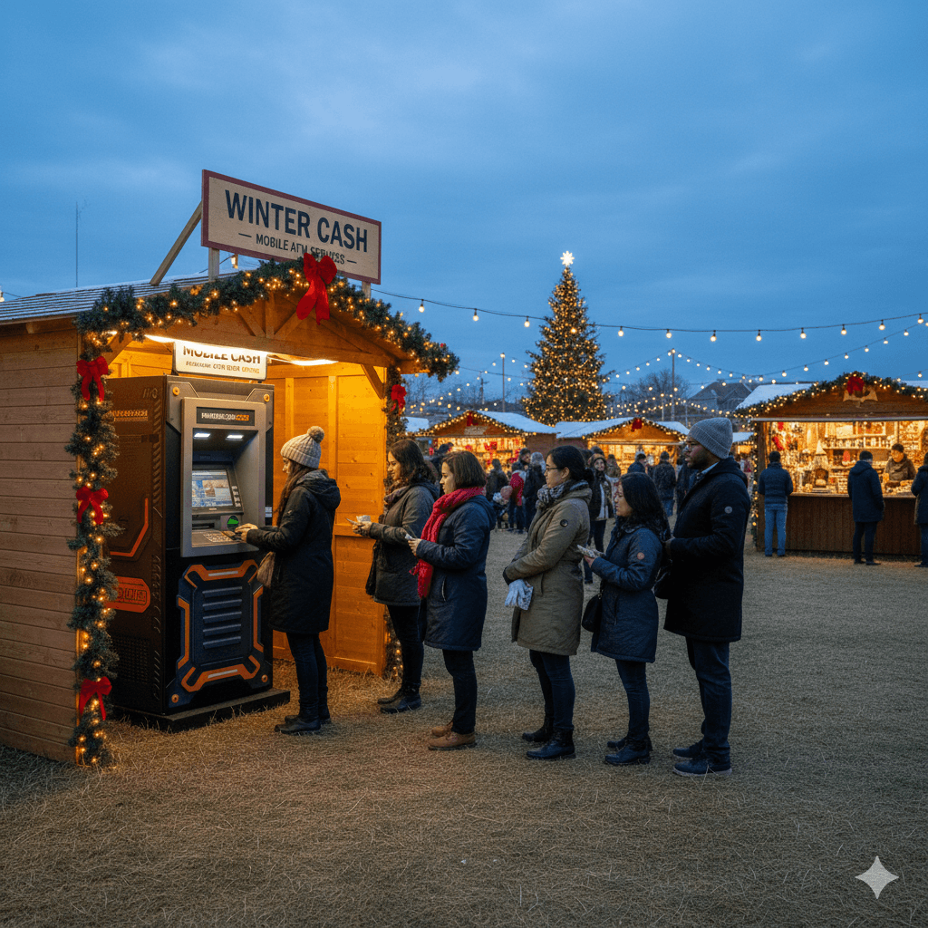 Seasonal business ATM placement